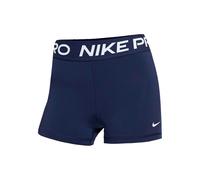 Nike Pro 3in Short Avec Poche-balles Femmes - Bleu Foncé , Bleu Foncé, Taille XL