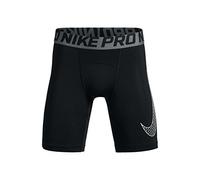 Nike Pro Cool Compression 6" Short Enfant Noir/Anthracite/Blanc FR : XL (Taille Fabricant : XL)