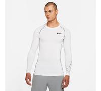 Nike Pro Core Long Sleeve T Shirt Mens Blanc 2XL Male