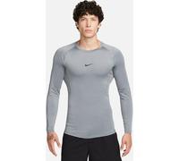 Nike Pro Core Long Sleeve T Shirt Mens Gris S Male