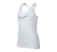 Nike Pro Débardeur Fille, Blanc/Blanc/Blanc/Noir, FR : XL (Taille Fabricant : XL)