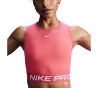 Nike PRO DF 365 CROP TANK Débardeurs L Rouge