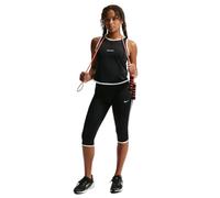 Nike Pro Dri-Fit IF2760-010 Débardeur pour Fille, Noir/Blanc/Blanc, Taille S