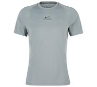 Nike - Pro Dri-FIT NPT S/S Top - T-shirt de running - M - smoke grey / black