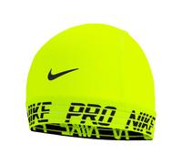 Nike Pro Dri-Fit Skull 4.0 Bonnet Unisex - jaunes fluo, noir