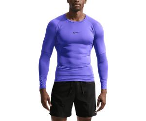 Nike Pro Dri-FIT Tight Tee-shirt à manches longues S Violet