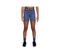 Short Nike Pro pour fille Diffused Blue/Noir/Blanc XS