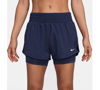 Nike Pro Flex Women's 2-In-1 Shorts Bleu marine nuit 12 (M) Female