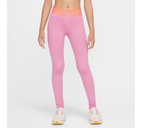 Nike Pro Girls' Dri-Fit Leggings Rose AOP 13 (TG) Female