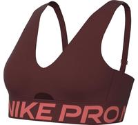 Nike Pro Indy Plunge Soutien-Gorge de Sport rembourré avec Maintien Moyen pour Femme
