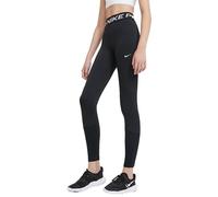 Nike Pro Leggings Fille, Noir Blanc, X-Small (122-128CM)