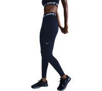 Nike Pro Mid Rise Leggings Women Leggings L Bleu