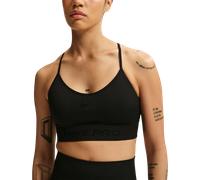 Nike Pro Seamless Light Support Sports Bra Brassière L Noir