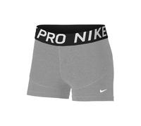 Nike Fille NP DF 3in Short Upper Thigh Length Tight, Carbon Heather/White, 14-15 Ans EU