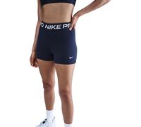 Nike Pro Three Inch Shorts Womens Bleu marine nuit 8 (XS) Female