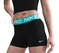Nike Pro Three Inch Shorts Womens Blk/Cactus/Wht 16 (XL) Female