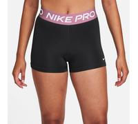 Nike Pro Three Inch Shorts Womens Noir/Rose 12 (M) Female