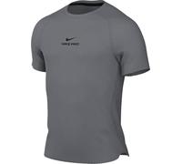 Haut à manches courtes Dri-FIT Nike Pro Training pour homme Smoke Grey/Noir S