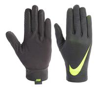 Nike Pro Warm Liner Gants Femme, Noir/Fluo, s