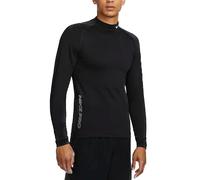 Nike Pro Warm Men s Long-Sleeve Mock Neck Training Top Tee-shirt à manches longues XXL Noir