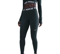 Nike Pro Women's Mid-Rise Mesh-Panelled Leggings Algues/Blanc 10 (S) Female