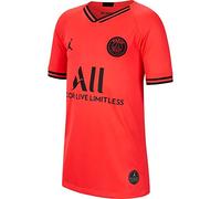 Nike PSG Breathe Stadium Exterieur Maillot d'équipe Mixte Enfant, Rouge (Infrared 23/Black), FR (Taille Fabricant : XS)