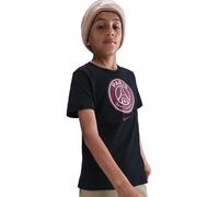 Nike Psg Crest T-Shirt Juniors Noir 7-8 (S) Male