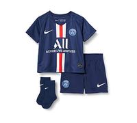 NIKE PSG I NK BRT Kit HM Ensemble de Sport Unisexe pour Enfant Bleu Marine (Midnight Navy/White, 3-6)
