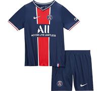 Nike PSG LK NK BRT KIT HM Ensemble de Football Mixte Enfant, Midnight Navy/(White) (Full Sponsor), FR : M (Taille Fabricant : M)