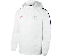 Nike PSG M NK AWF LTE JKT Veste de Sport Homme, White/White/Midnight Navy/(University Red) (no Sponsor-Cl), FR : XL (Taille Fabricant : XL)