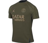 Nike PSG M NK DF Strk SS Top K 4th Haut, Vert Bruyant/Vert Roux/Chanvre, m Hommes