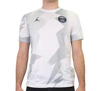 Nike PSG M NK Dry Top SS PM 4th T-Shirt Homme White/White/(Black) (No Spon-Bcfc) FR: L (Taille Fabricant: L)