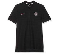 Nike PSG M NSW GSP Fran PQ AUT Chemise Polo Homme Black/Hyper Pink FR : M (Taille Fabricant : M)