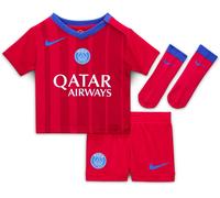 Nike Psg Third Minikit 2025 2026 Babies Rouge 18-24 mois Male