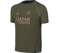 Nike PSG Y NK DF Strk SS Top K 4th Haut, Vert Bruyant/Vert Roux/Chanvre, 12-13 Ans Mixte Enfant