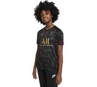 Nike PSG Y NK Dry Top SS PM Cl T-Shirt Enfant Black/Bordeaux/(Truly Gold) (No Sponsor-3rd) FR: XL (Taille Fabricant: XL)