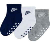 Nike Sportswear Chaussettes 'Core Futura' bleu / gris / blanc, Taille 20-22