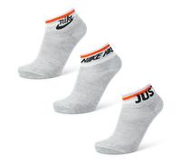 Nike Quarter Sock Unisexe - Chaussettes, Gris - Taille 34 - 38 Grey 34 - 38