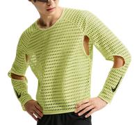 Nike Radical AirFlow Tee-shirt à manches longues M Jaune