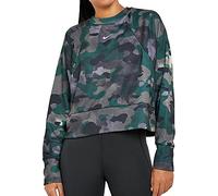 Nike Rebel Dy All in FC Crew Camo Sweatshirt Femme Sweatshirt Femme Or FR : L (Taille Fabricant : L)