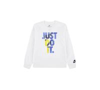 Nike Revealed Tee Jr T shirt maglia a manica lunga da bambino white