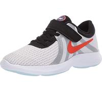 Nike Revolution 4 SD (PSV) Cross Trainer, Unisexe, pour Enfant, Blanc (Pure Platinum/Team Orange-Blac 001)
