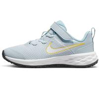 Nike Revolution 6 Little Kids' Shoes, Aura/Multi-Color-Worn Blue, 35 EU