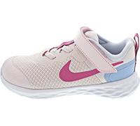 NIKE Revolution 6 Sneaker, Perle Rose/Cosmique Fuchsia-Cobalt Bliss, 38.5 EU