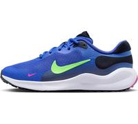 Nike Revolution 7 (GS), Basse, Lt Ultramarine Lime Blast Dark Obsidian, 40 EU