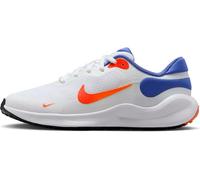 Nike Revolution 7 GS Chaussures, Blanc Orange équipe Bleue Astronomie Orange Total, 36 EU