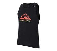 Nike Rise 365 Trail T-Shirt Black/Laser Crimson L