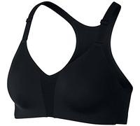 Nike Rival Bra Soutien-Gorge de Sport Femme, Black/Black/White, FR : M (Taille Fabricant : 34DD)