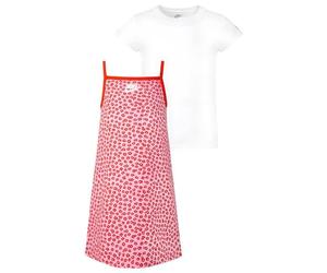 Nike Robe Fille Floral 2 PC Set 36L816, Rose, 6-7 Ans