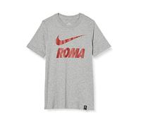 Nike Roma B NK Tee TR Ground T-Shirt Garçon DK Grey Heather FR: M (Taille Fabricant: M)